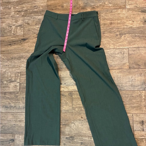 Ann Taylor Forest Green wide Leg trouser Pants - Picture 6 of 7